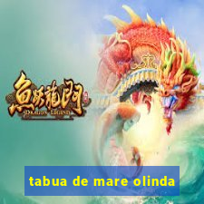 tabua de mare olinda